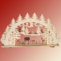 SAICO 3D Schwibbogen Waldlichtung - Erzgebirge