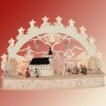 SAICO 3D Schwibbogen Altst&auml;dter Weihnachtsmarkt - Erzgebirge