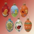 Baumbehang aus Glas - Ostereier Set 1