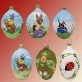 Baumbehang aus Glas - Ostereier Set 3