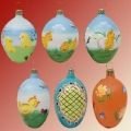 Baumbehang aus Glas - Ostereier Set 2