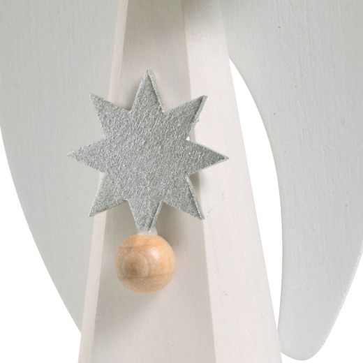 Engel weiss mit Stern (11 cm) von KWO