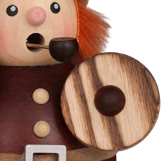 Räuchermann Mini Wikinger natur