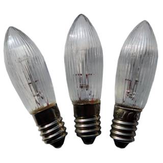 Ersatzlampe für Schwibbogen, 34V / 3W, 3er Set