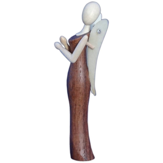 Design-Engel aus Wenge - Mini