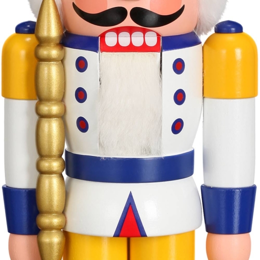 Nussknacker König weiss