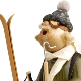 Räuchermann Skifahrer