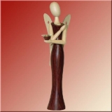 Design-Engel aus Palisander