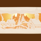 SAICO Schwibbogenerhöhung Stadtlandschaft, klein