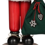 Ulbricht Nussknacker Weihnachtsmann lasiert