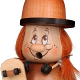 Räuchermännchen Miniwichtel Skaterin