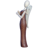 Design-Engel aus Wenge - Mini