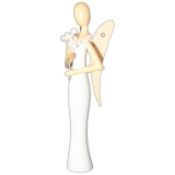 Design-Engel mit Kirschzweig