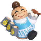 Ball figure smoker Waitress