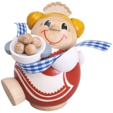 Ball figure smoker Kloßfrau