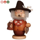 Räuchermann Mini Bayer natur - 14 cm