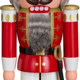 Nussknacker Soldat rot
