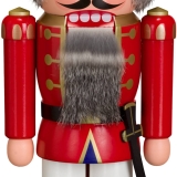 Nussknacker Polizist rot