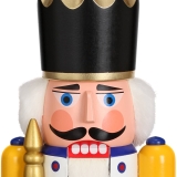 Nussknacker König weiss