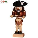 Ulbricht Nussknacker Trommler natur - 25 cm