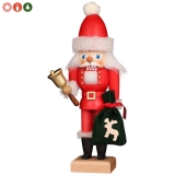 Ulbricht Nussknacker Weihnachtsmann mit Glocke