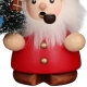 Räuchermann Mini Weihnachtsmann rot