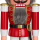Nussknacker Husar rot
