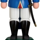 Nussknacker Polizist blau