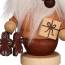 Räuchermännchen Miniwichtel Weihnachtsmann mit Päckchen