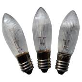 Ersatzlampe für Schwibbogen, 34V / 3W, 3er Set