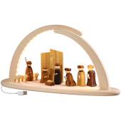 LED-Leuchterbogen groß Christi Geburt LED-Leuchterbogen groß Christi Geburt
