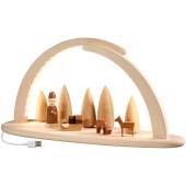 LED-Leuchterbogen groß Weihnachtsmotiv LED-Leuchterbogen groß Weihnachtsmotiv