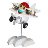 Kugelräuchermännchen Nikolaus im Doppeldecker Kugelräuchermännchen Nikolaus im Doppeldecker