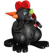 Kugel-Räucherdrache Schwarzes Drachenherz Kugel-Räucherdrache Schwarzes Drachenherz