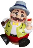 Kugelräucherfigur Winzer Kugelräucherfigur Winzer
